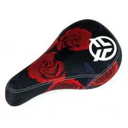 Federal Mid Roses black-red with white logo BMX seat