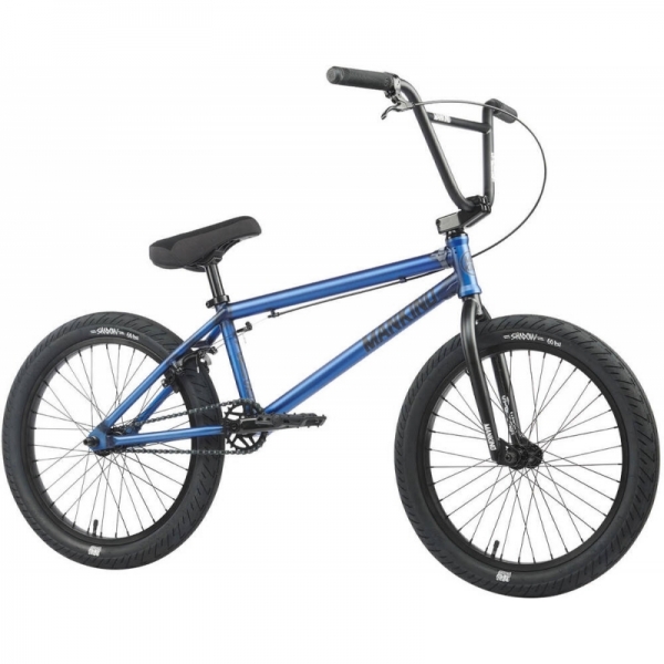 Mankind Sureshot 2021 20.5 Semi Matte Trans Blue BMX Bike