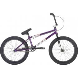 Academy Entrant 2021 19.5 Dark Purple with Polished BMX bike