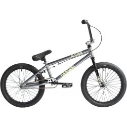 Division Blitzer 18 2021 Grey with Polished BMX bike
