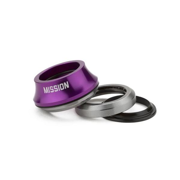 Mission Turret purple BMX headset
