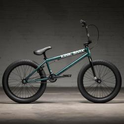 Kink Launch 2022 20.25 Gloss Galaxy Green BMX bike